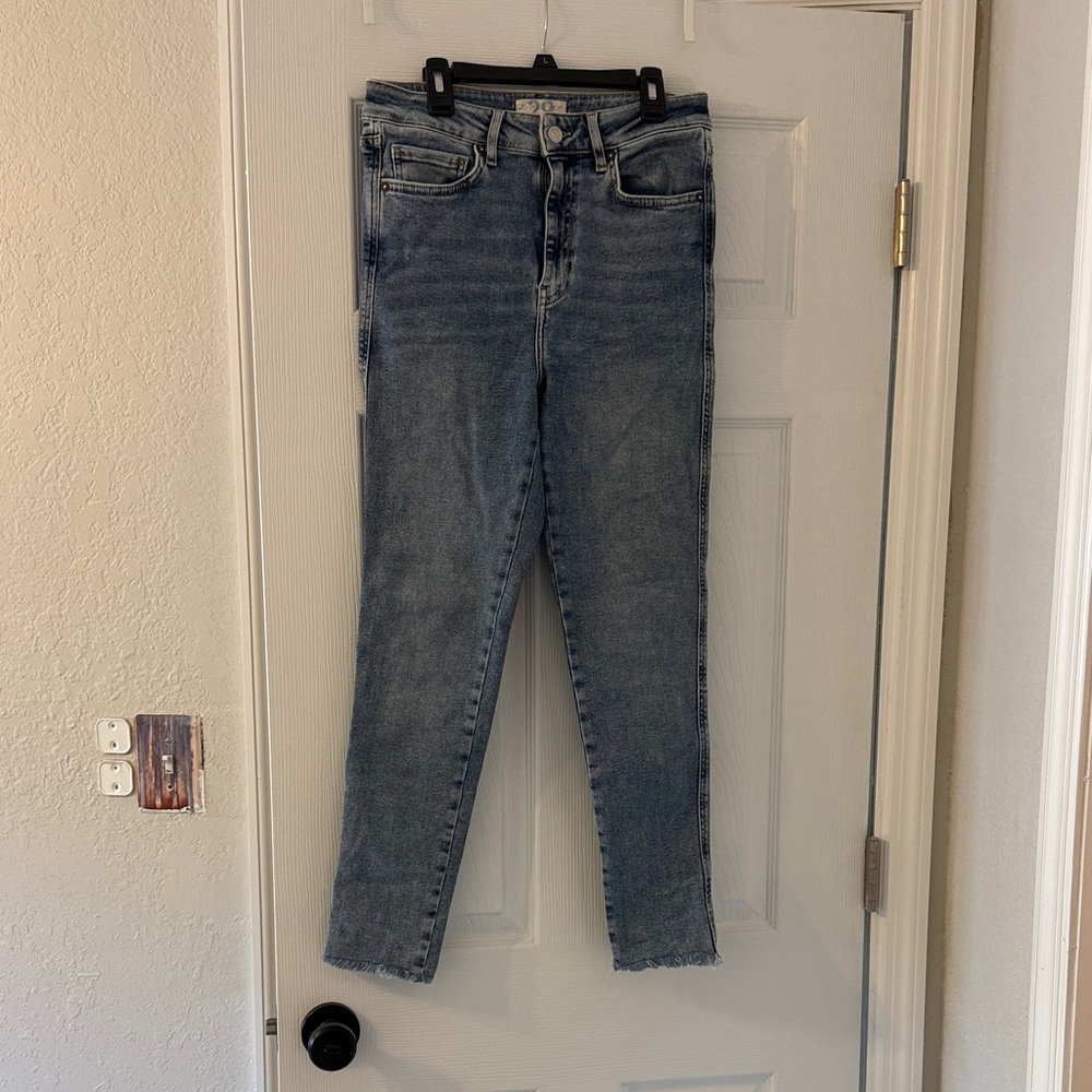 We The Free Blue Skinny Jeans